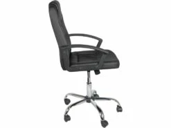 Fauteuil De Bureau Simili Basculant à Accoudoirs LOOP -mobilier de bureau Shop siege de bureau 9239201
