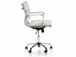 Fauteuil De Bureau Fenix Inclinable Blanc, Cuir Synthétique 7 Fauteuil De Bureau Fenix Inclinable Blanc, Cuir Synthétique -mobilier de bureau Shop siege de bureau 9475175