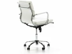 Fauteuil De Bureau Fenix Inclinable Blanc, Cuir Synthétique 8 Fauteuil De Bureau Fenix Inclinable Blanc, Cuir Synthétique -mobilier de bureau Shop siege de bureau 9475177