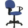 Fauteuil De Bureau à Roulettes "Moulin" - Bleu