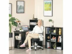 Vinsetto Chaise De Bureau Ergonomique Hauteur Réglable Pivotante 360° Accoudoirs Relevables Tissu Maille Bicolore Noir Blanc 8 Vinsetto Chaise De Bureau Ergonomique Hauteur Réglable Pivotante 360° Accoudoirs Relevables Tissu Maille Bicolore Noir Blanc -mobilier de bureau Shop siege de bureau 9553355