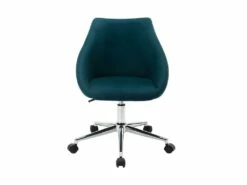 Chaise De Bureau - Tissu - Bleu - Hauteur Ajustable - REZA -mobilier de bureau Shop siege de bureau 986117