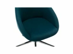 Chaise De Bureau - Tissu - Bleu - Hauteur Ajustable - REZA -mobilier de bureau Shop siege de bureau 986121