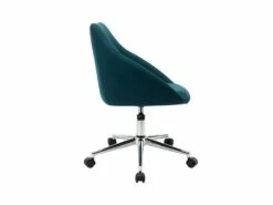 Chaise De Bureau - Tissu - Bleu - Hauteur Ajustable - REZA -mobilier de bureau Shop siege de bureau 986123