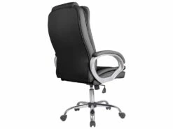 Chaise De Bureau Karen Elevable Et Fauteuil Inclinable En Simili Cuir Noir -mobilier de bureau Shop siege de bureau 9906953