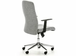 Fauteuil De Bureau Relevable Et Reclinable Sam, Tissu Gris Clair -mobilier de bureau Shop siege de bureau 9907073