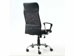 Chaise De Bureau Campus Relevable Et Fauteuil Inclinable En Simili Cuir Noir -mobilier de bureau Shop siege de bureau 9907083