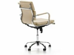 Fauteuil De Bureau Fenix Inclinable Taupe, Cuir Synthétique 8 Fauteuil De Bureau Fenix Inclinable Taupe, Cuir Synthétique -mobilier de bureau Shop siege de bureau 9907123